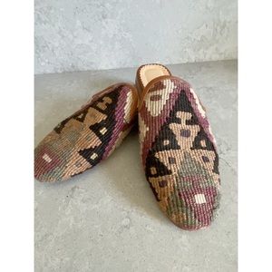 Turkish Kilim Mules